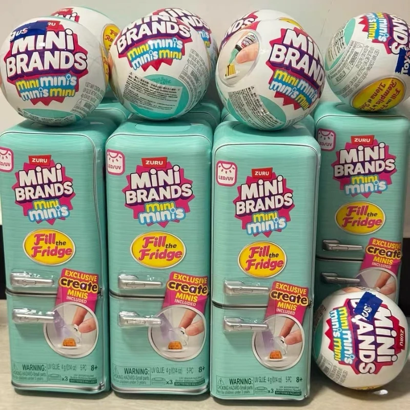 Baby Food In Japan - ZURU Mini Fridge Ball Mini Toy