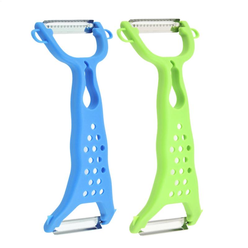 Baby Food Grater - Potato Peelers Double Head Hand Stainless