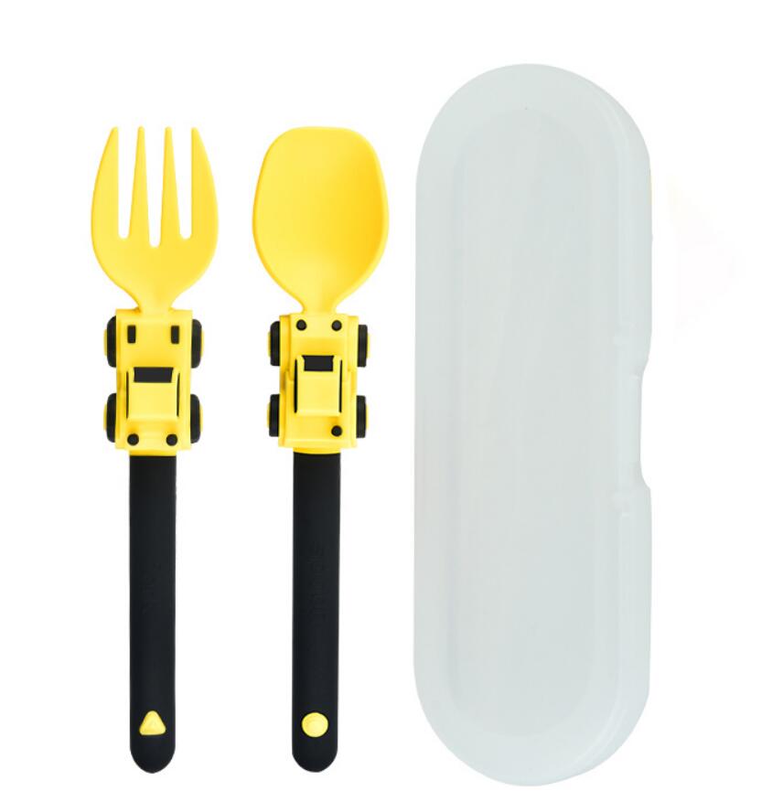 Baby Food Bites - Children's Food Supplement Spoon And Fork,
