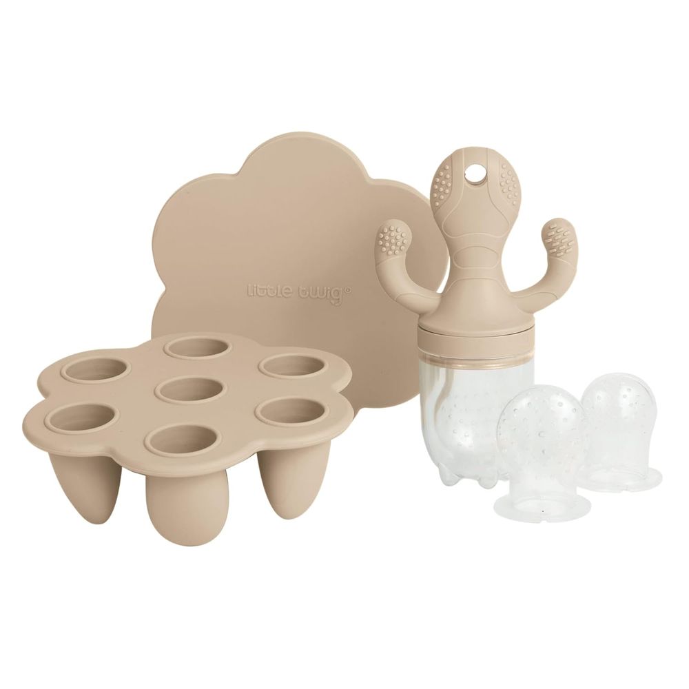 Baby Food Freezer Tray - Baby Fruit Feeder Pacifier Teether |