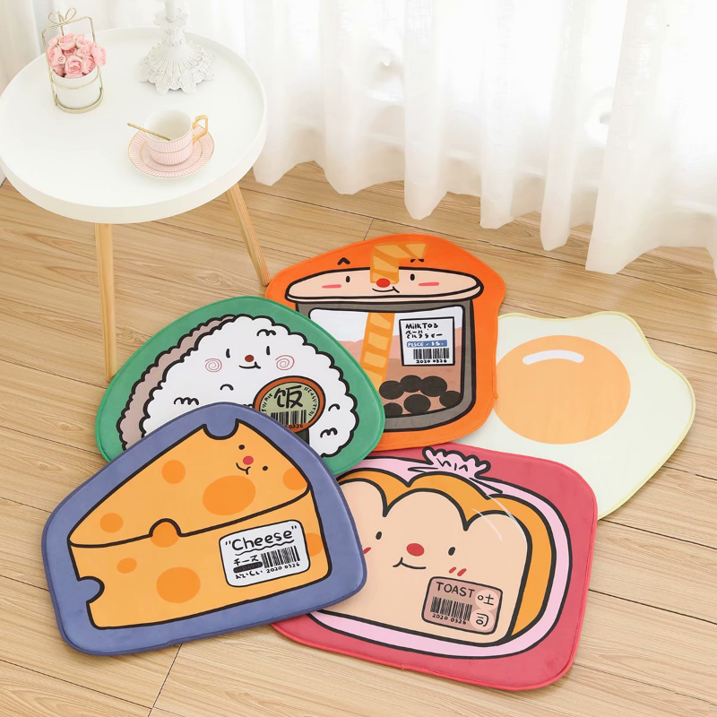 Cute Cartoon Food Plush Floor  - огляд і ціна Baby Food Doll