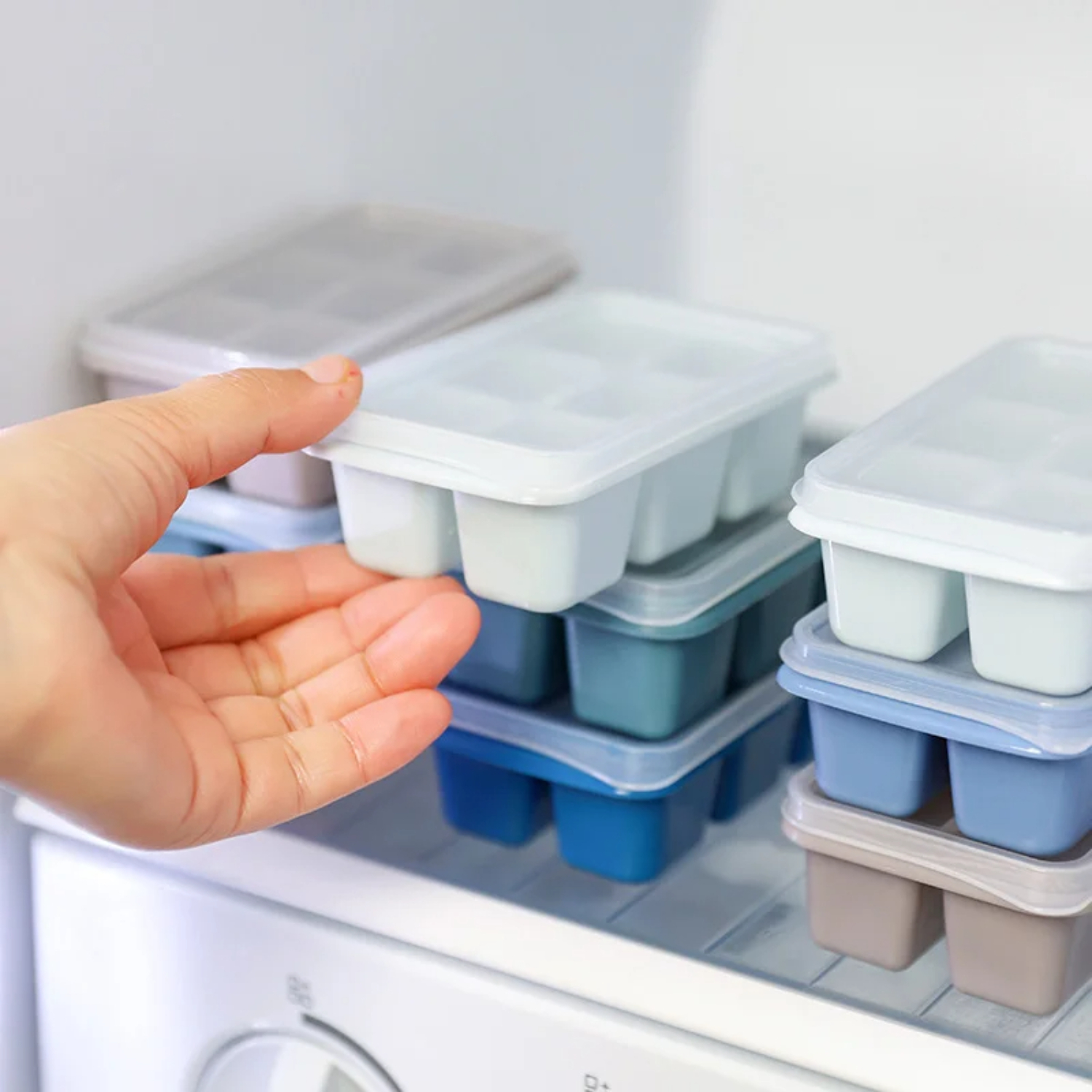 3Pack Silicone Ice Cube Trays  - огляд і ціна Baby Food Freezer Tray