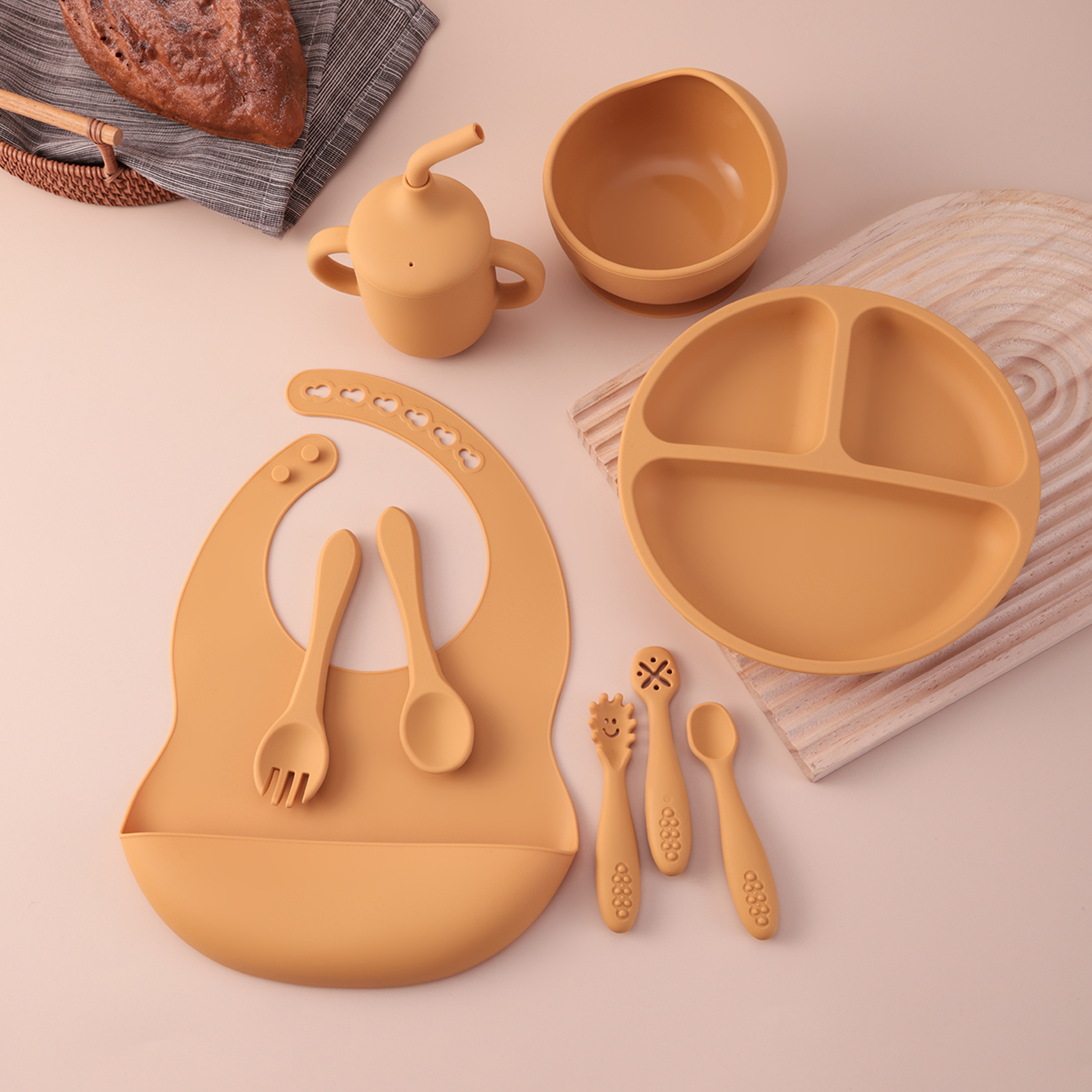9PCS Silicone Baby Feeding Set - огляд і ціна Baby Food Hipp