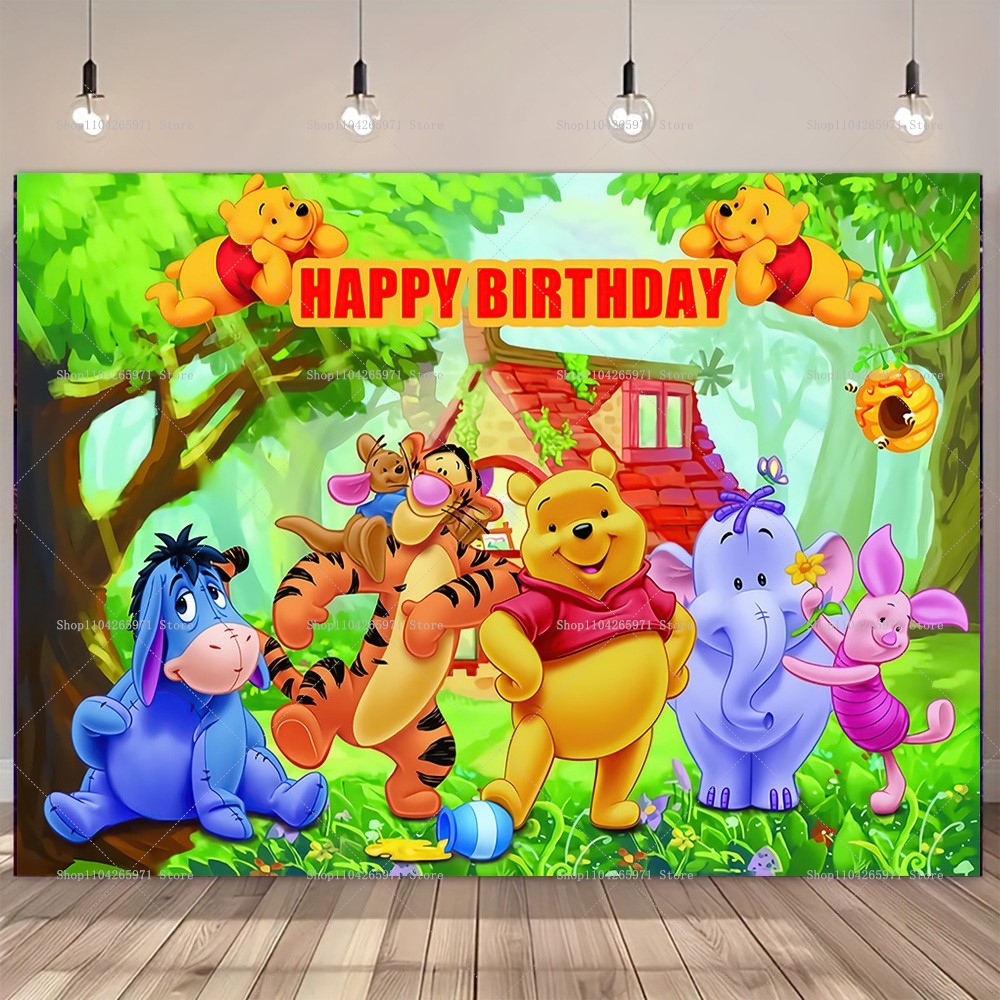 Disney Winnie the Pooh Backdro - огляд і ціна Baby Food Plan