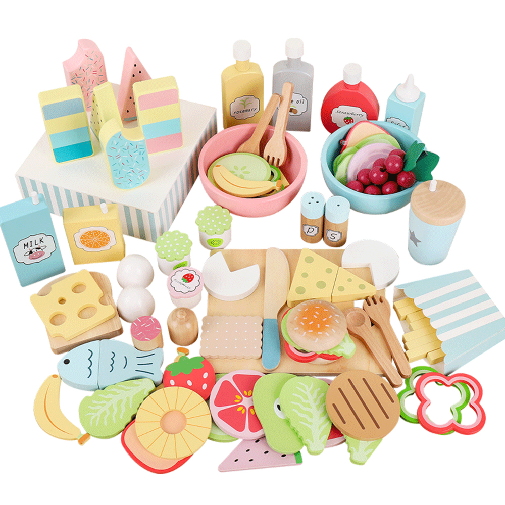 Wooden Kitchen toy role play f - огляд і ціна Baby Food Under 1 Year
