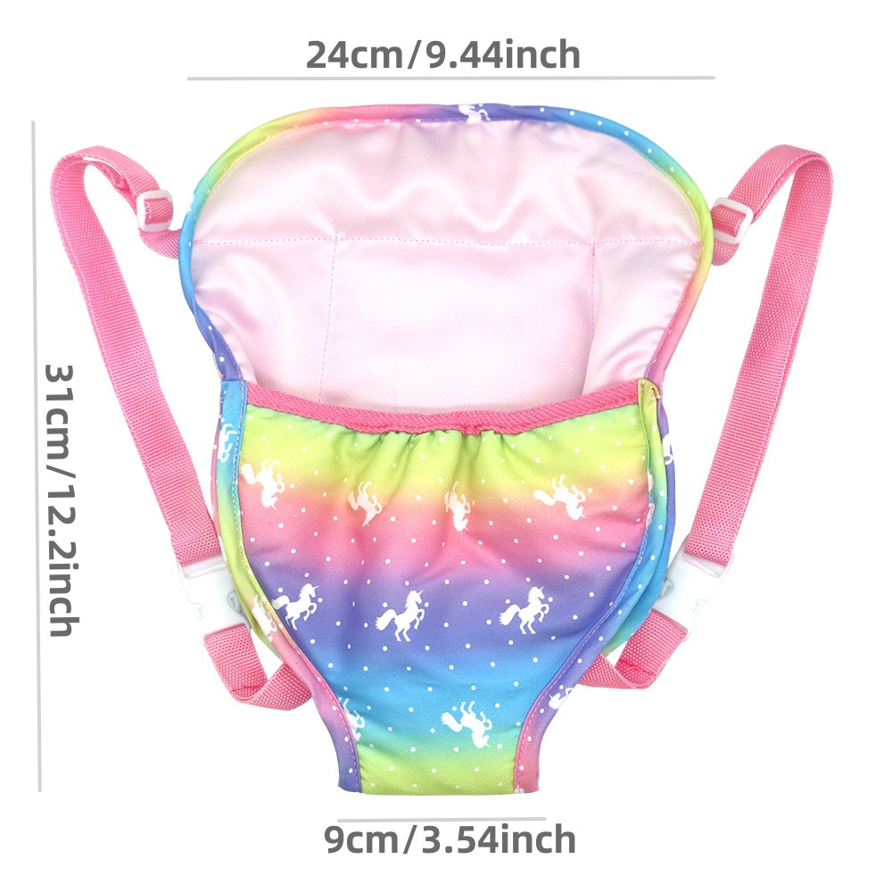 Dolls Out Going Carry Bag Back - огляд і ціна Baby Food Doll