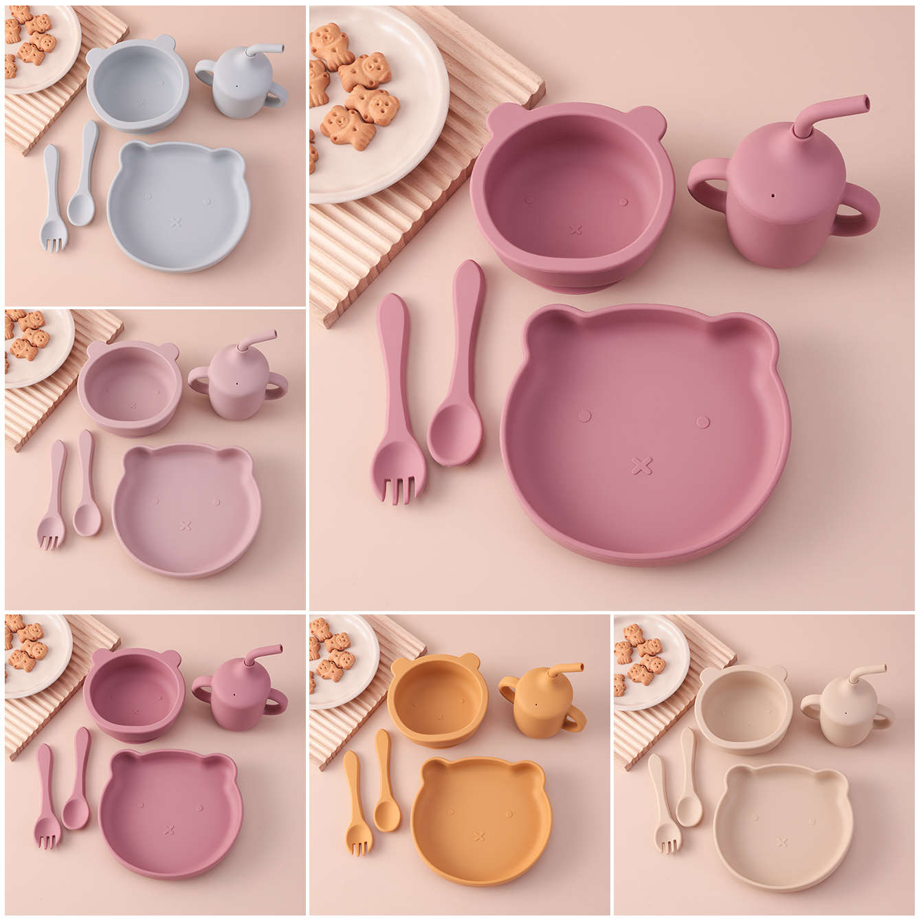 Color Kids 5PCS Silicone Feedi - огляд і ціна Baby Food Grater