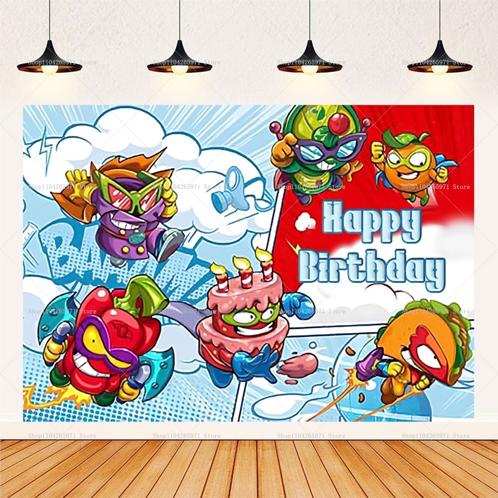 Cartoon SuperZings Photography - огляд і ціна Baby Food Plan