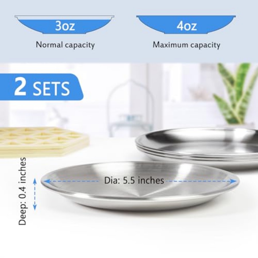 Stainless Steel Cat Dishes for - огляд і ціна Baby Food Kitten