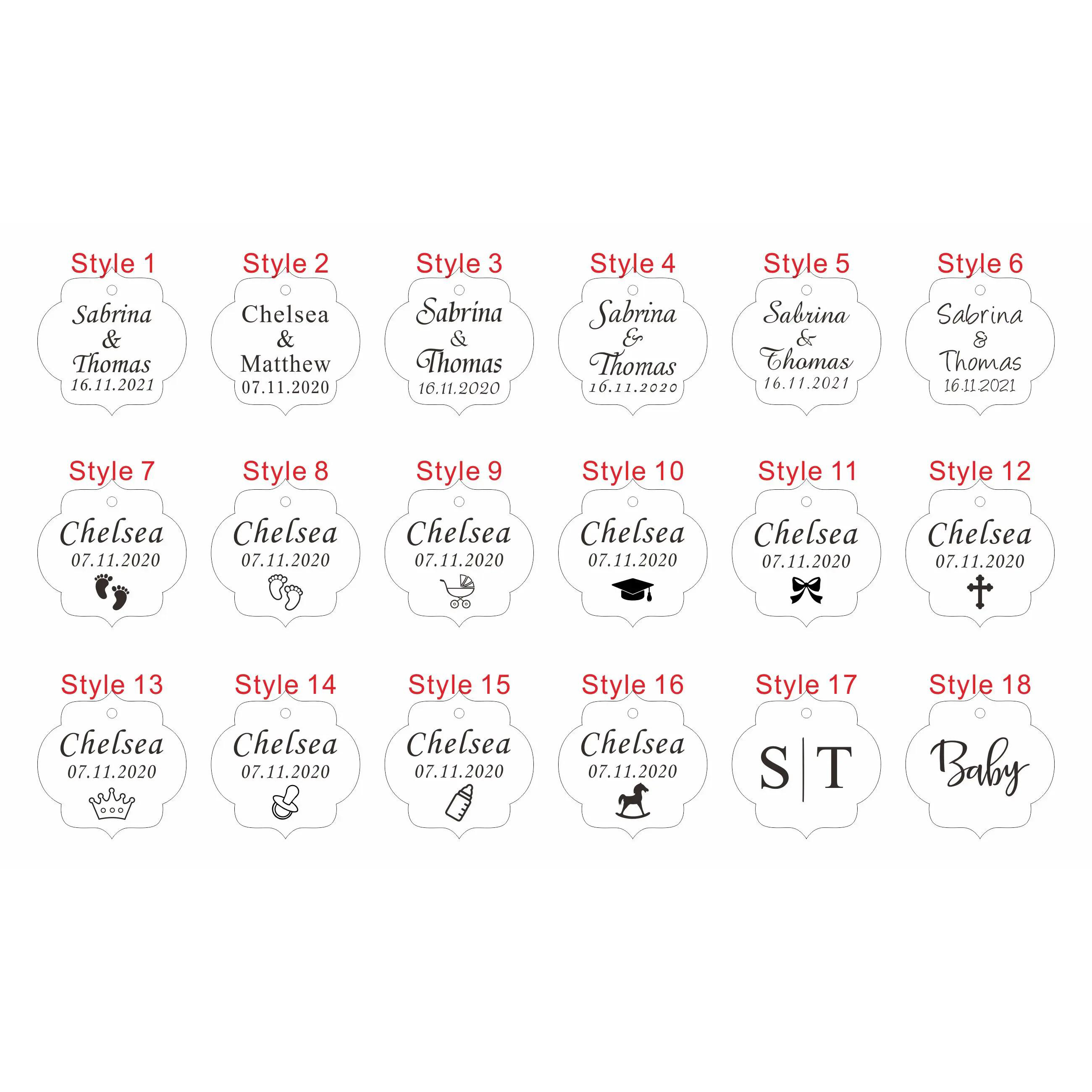 20/50/100Pcs Custom Wedding Pa - огляд і ціна Baby Food Plan
