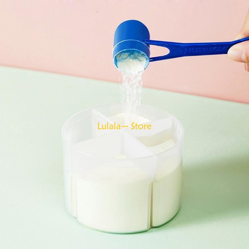 Y4QA 4 Compartments Formula Di - огляд і ціна Formula Dispenser Portable