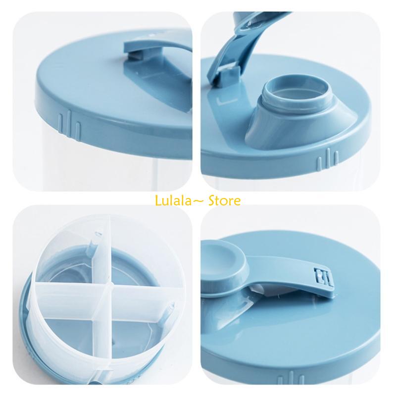 Y4QA 4 Compartments Formula Di - огляд і ціна Formula Dispenser Portable