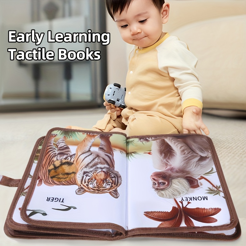 1pc,Baby Touch Book, Sensory T - огляд і ціна Baby Food Book