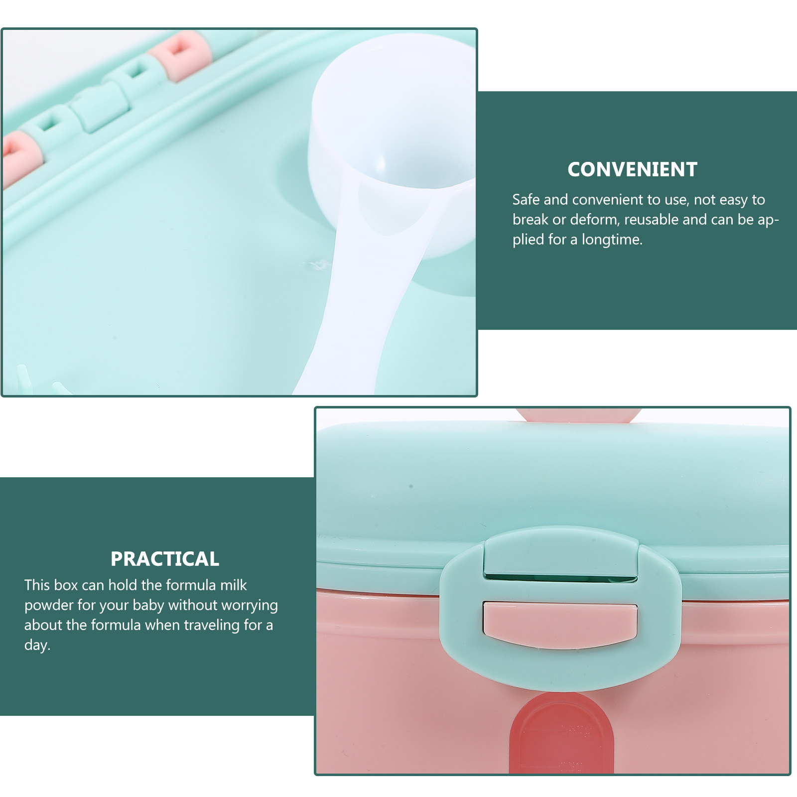 Portable Infant Formula Dispen - огляд і ціна Baby Food Storage