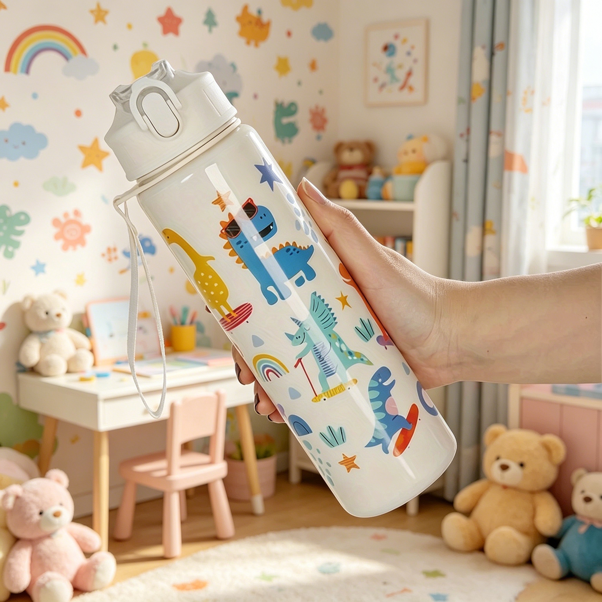 750ml Dinosaur Water Bottle Fo - огляд і ціна Baby Food Hipp