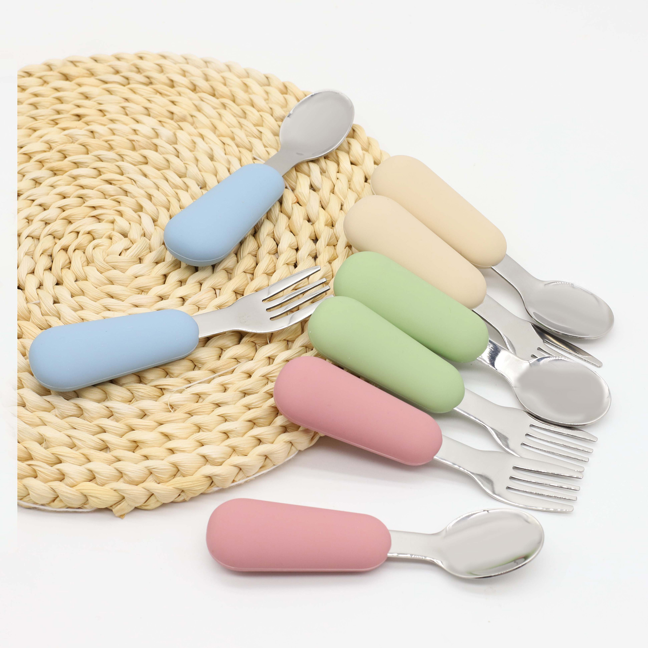Silicone stainless steel spoon - огляд і ціна Baby Food Bites