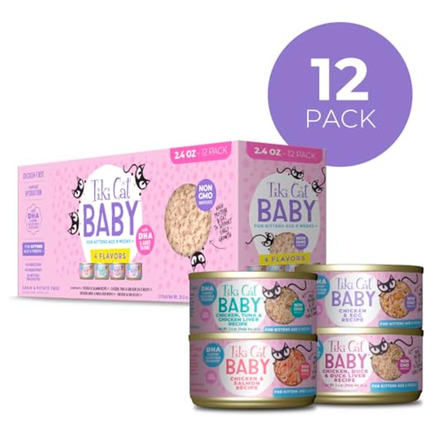 Tiki Cat Baby Wet Cat Food for - огляд і ціна Baby Food Kitten