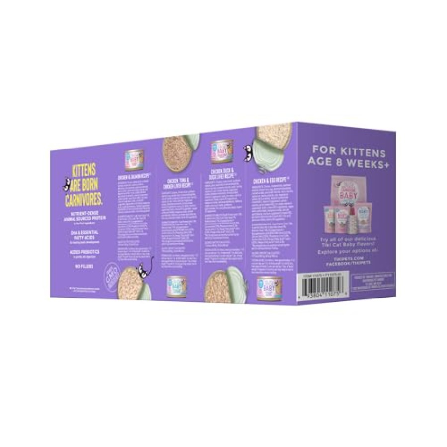 Tiki Cat Baby Wet Cat Food for - огляд і ціна Baby Food Kitten