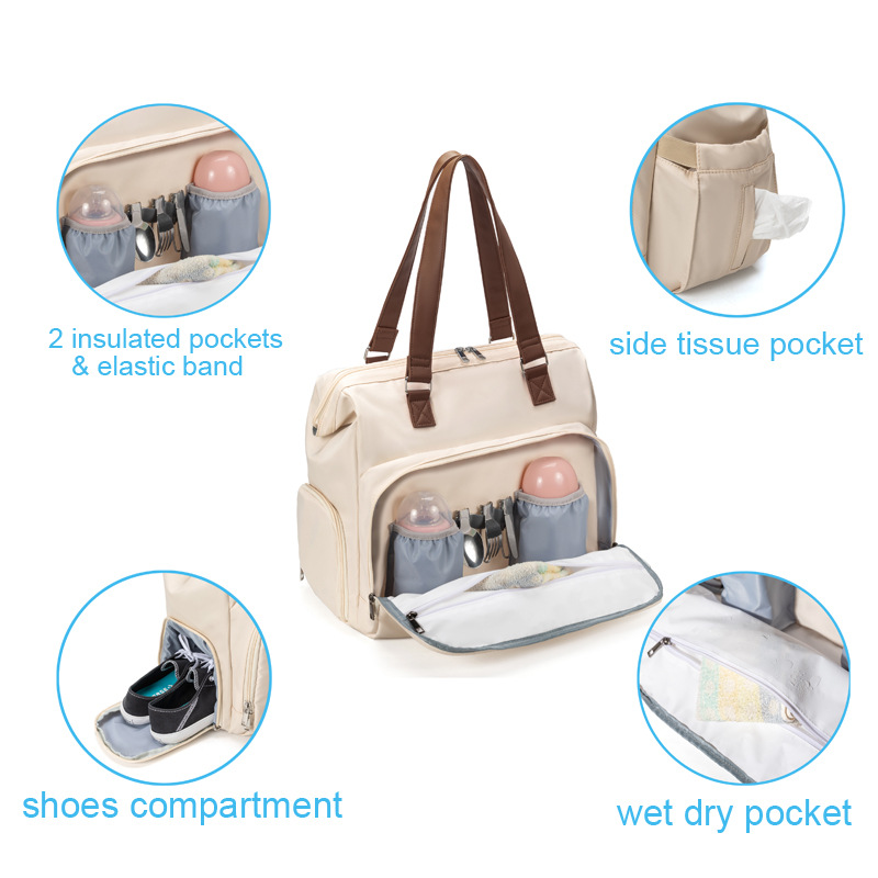 3pcs/set Baby Diaper Bag Baby  - огляд і ціна Baby Food Organizer