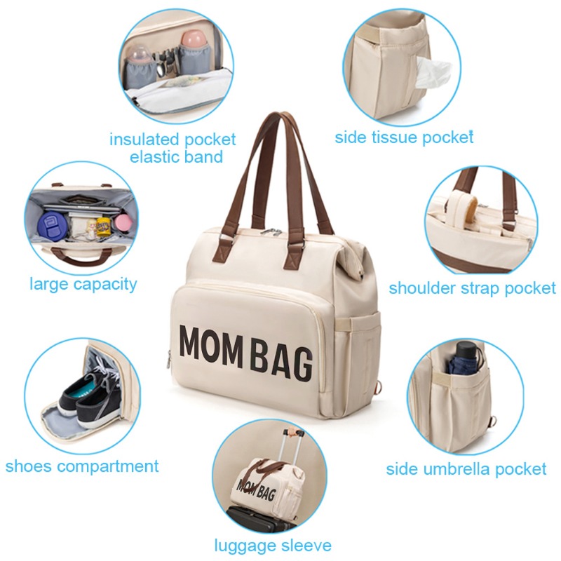3pcs/set Baby Diaper Bag Baby  - огляд і ціна Baby Food Organizer
