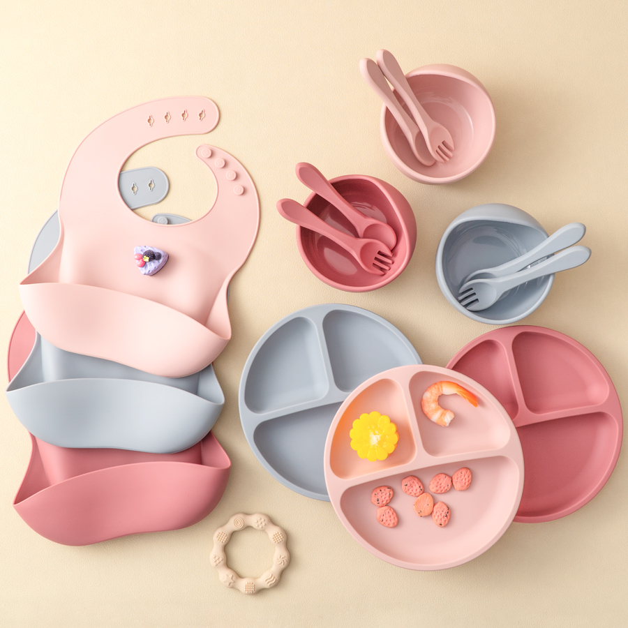 5Pcs Baby Silicone Feeding Set - огляд і ціна Baby Food Grater