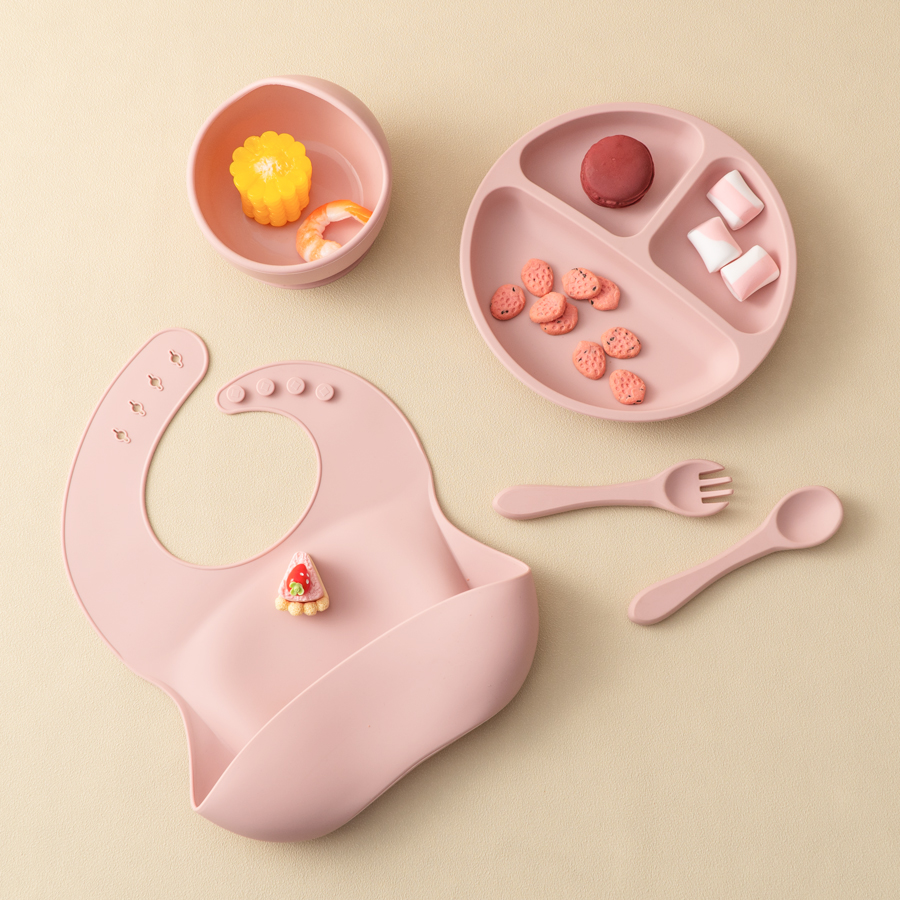 5Pcs Baby Silicone Feeding Set - огляд і ціна Baby Food Grater