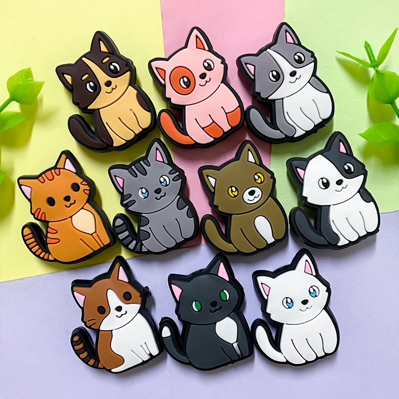 10pcs Baby Silicone New Cartoo - огляд і ціна Baby Food Kitten