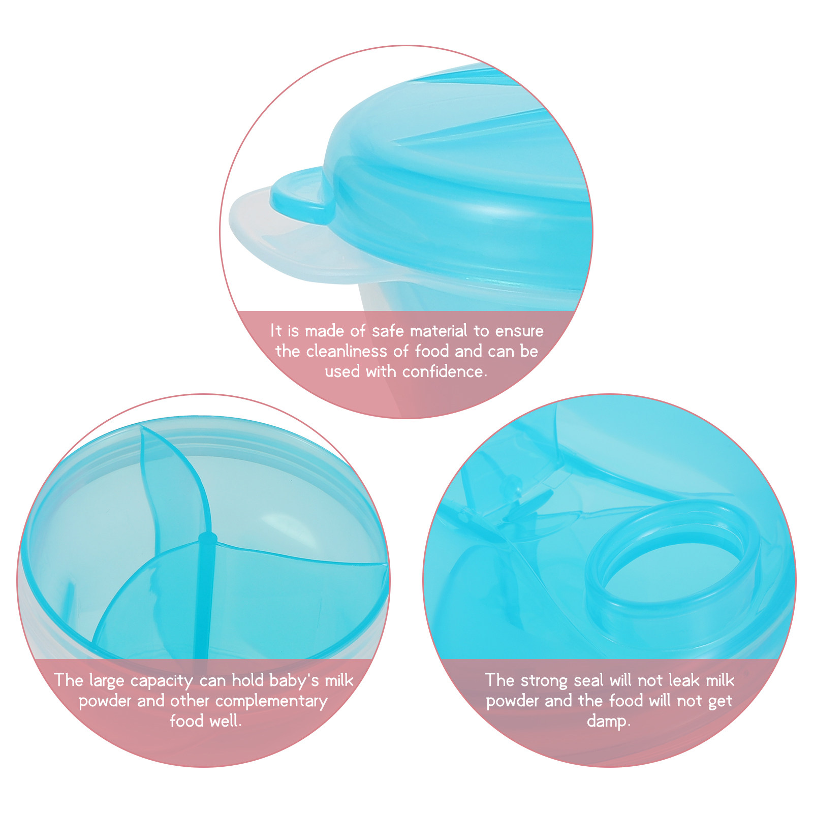 4Pcs Portable Baby Food Storag - огляд і ціна Baby Food Storage