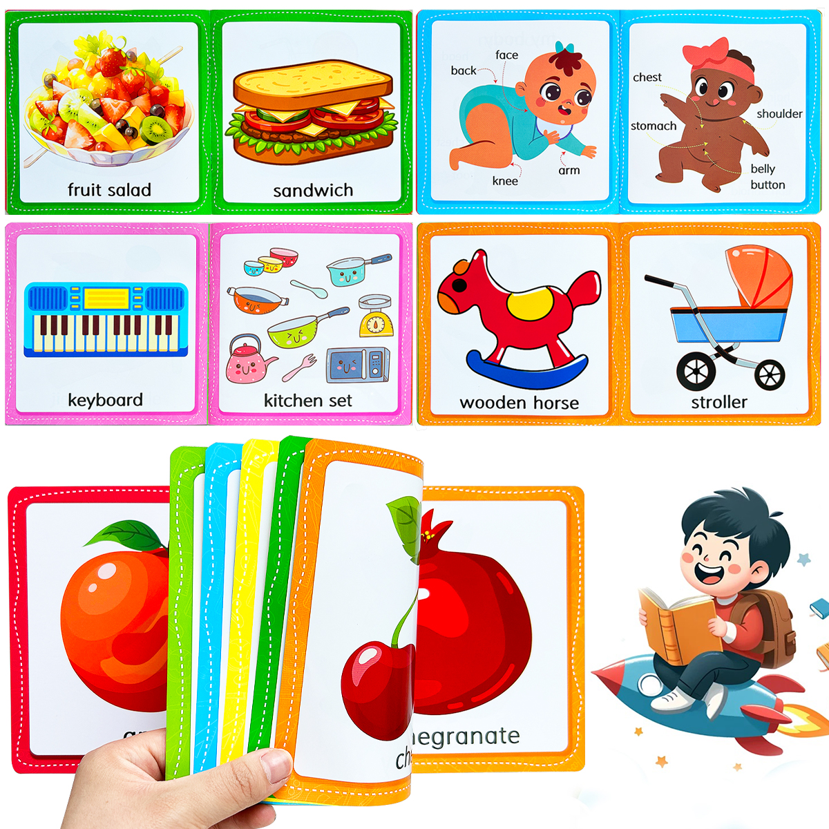 12 Pack Baby First Cognitive B - огляд і ціна Baby Food Book