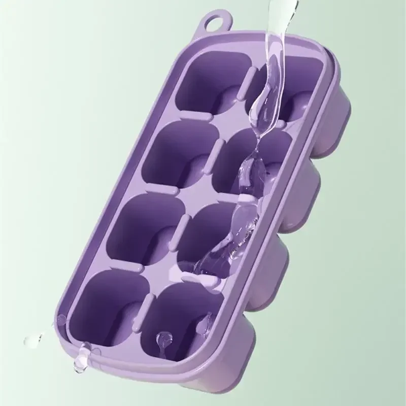 Silicone Ice Cube Molds, Food  - огляд і ціна Baby Food Freezer Tray