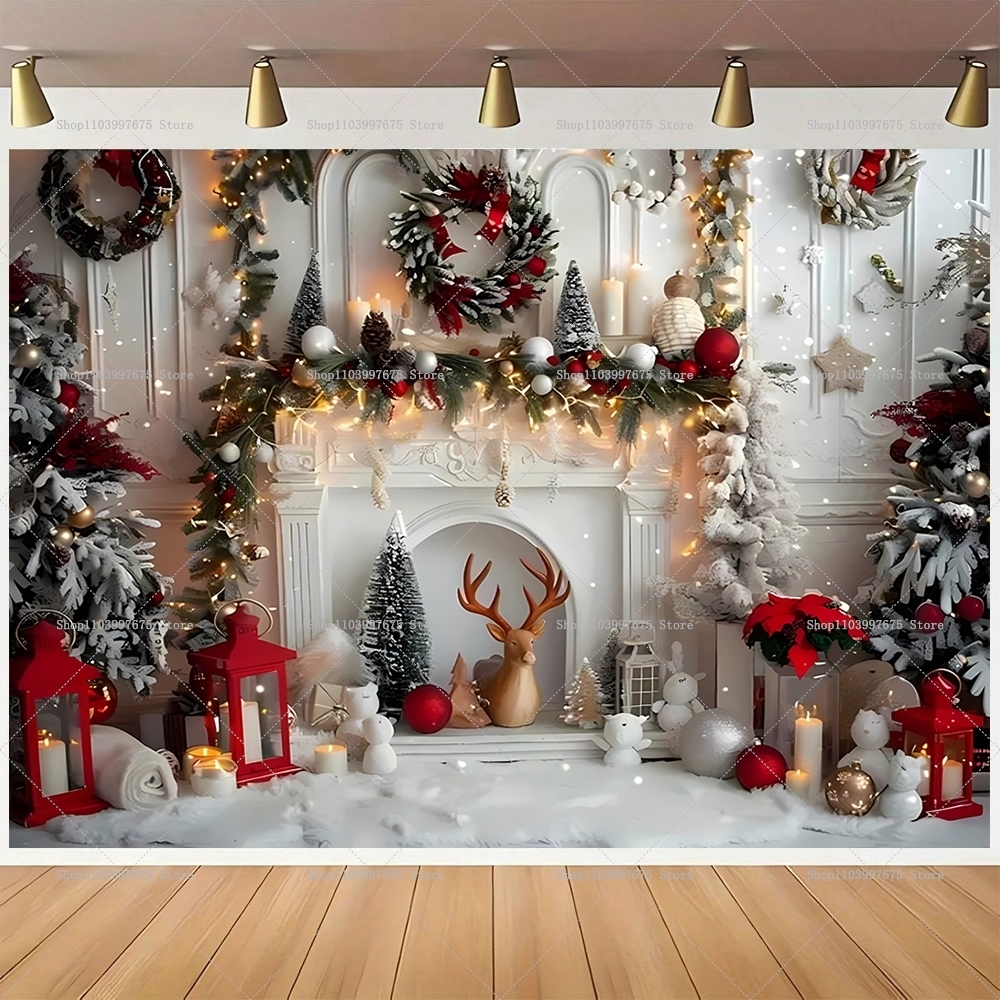 Merry Christmas Backdrops Wond - огляд і ціна Baby Food Plan