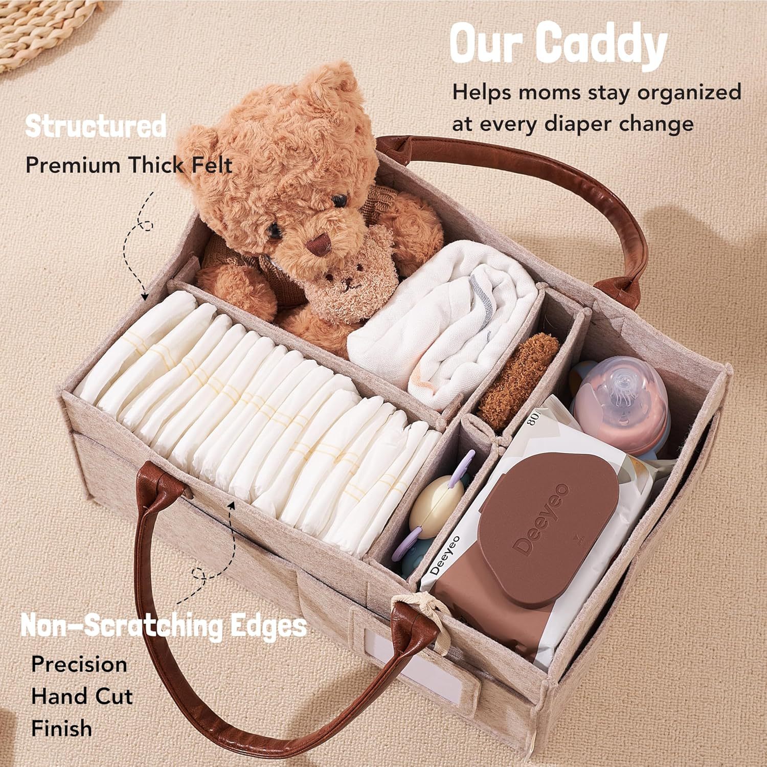 Baby Felt Storage Nursery Orga - огляд і ціна Baby Food Organizer
