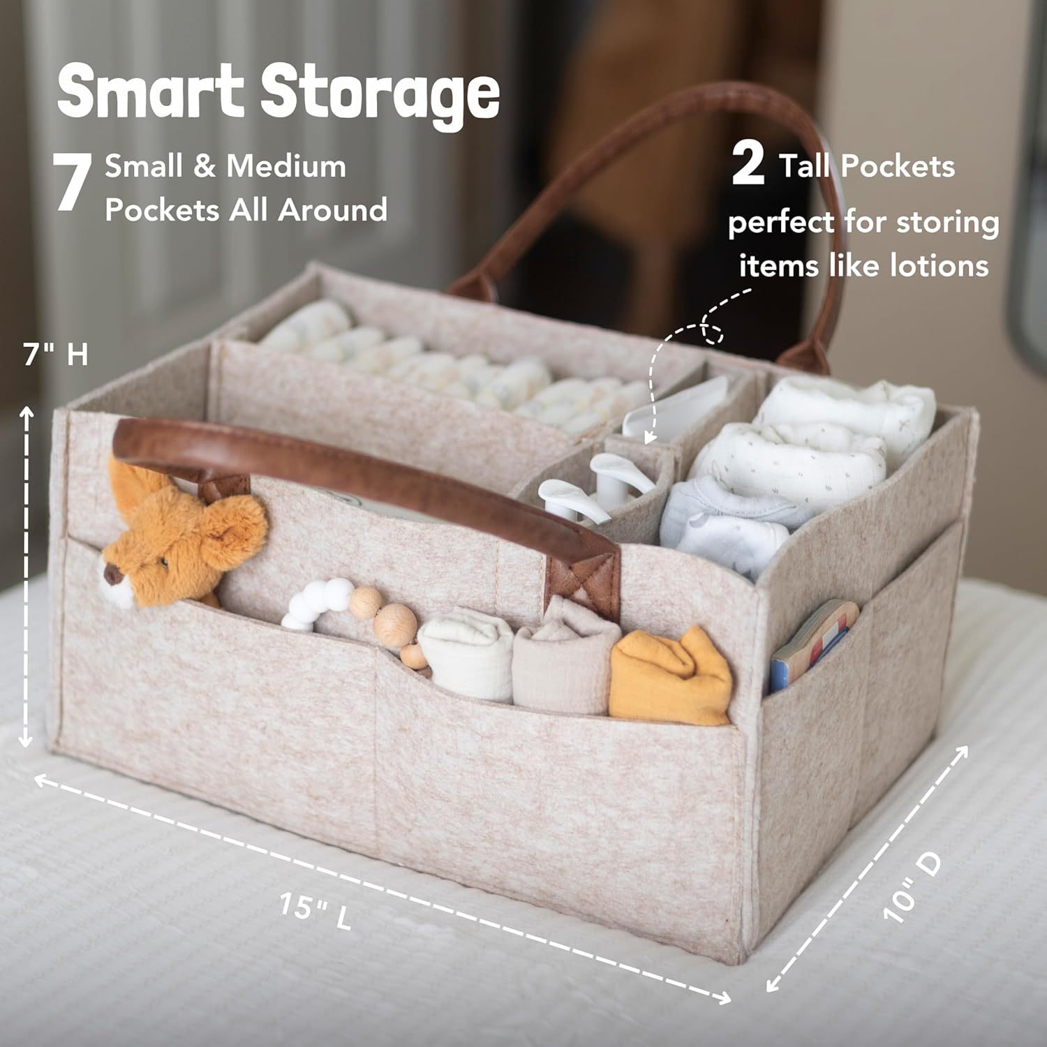 Baby Felt Storage Nursery Orga - огляд і ціна Baby Food Organizer