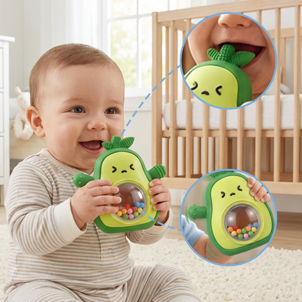 Avocado Baby Teether Food Grad - огляд і ціна Baby Food Bites