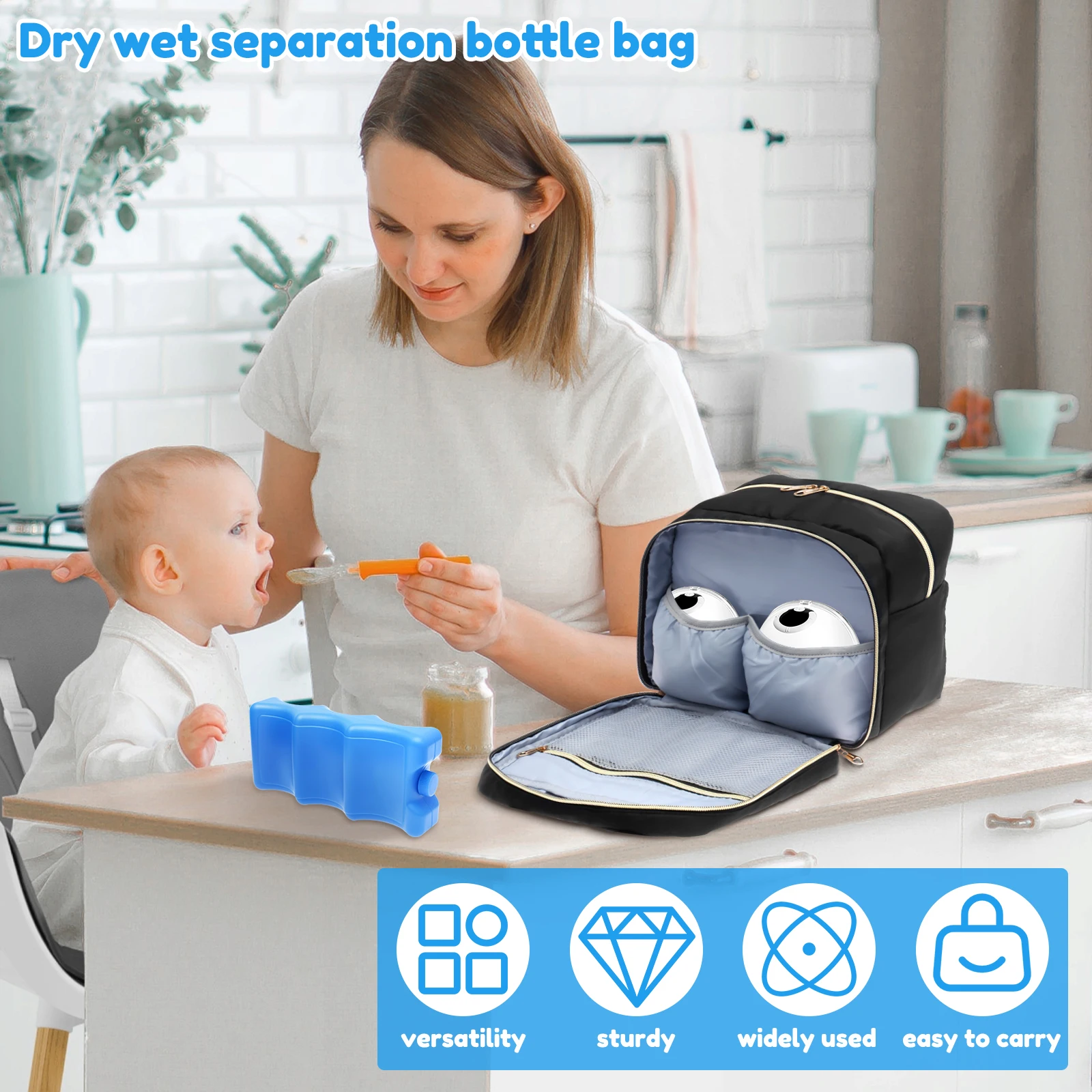 Breast Pump Storage Bag with I - огляд і ціна Baby Food Storage