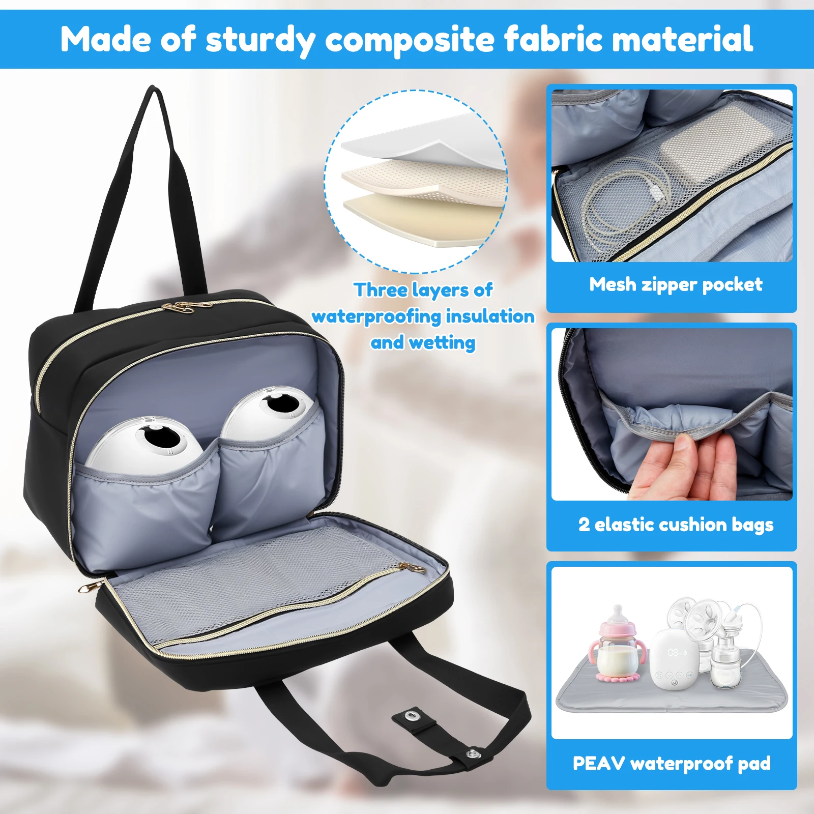 Breast Pump Storage Bag with I - огляд і ціна Baby Food Storage