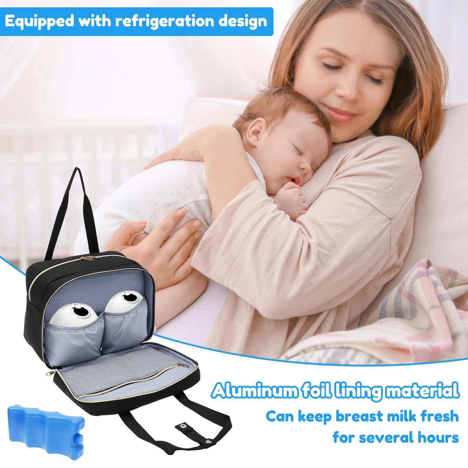 Breast Pump Storage Bag with I - огляд і ціна Baby Food Storage