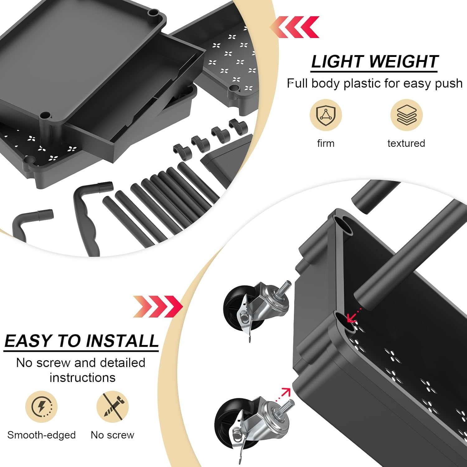 3 Tier Rolling Utility Cart wi - огляд і ціна Baby Food Organizer
