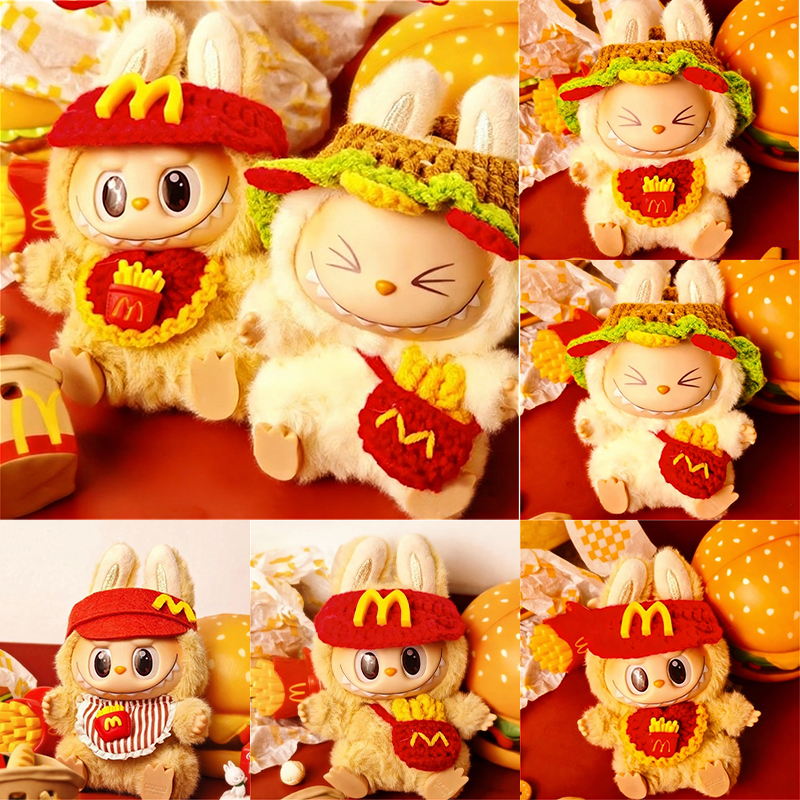 For Labubu Doll Fast Food Work - огляд і ціна Baby Food Doll
