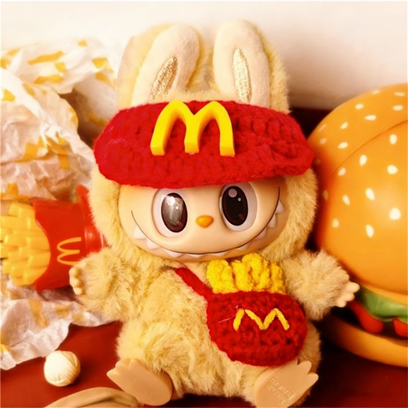 For Labubu Doll Fast Food Work - огляд і ціна Baby Food Doll