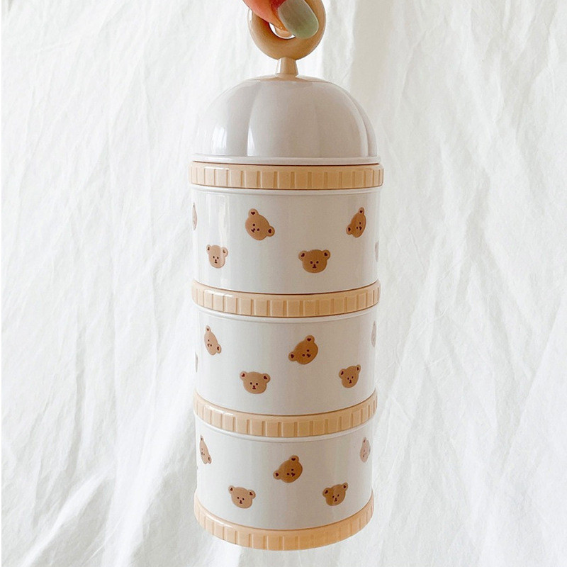 Cute Bear Milk Powder Box Baby - огляд і ціна Baby Food Storage