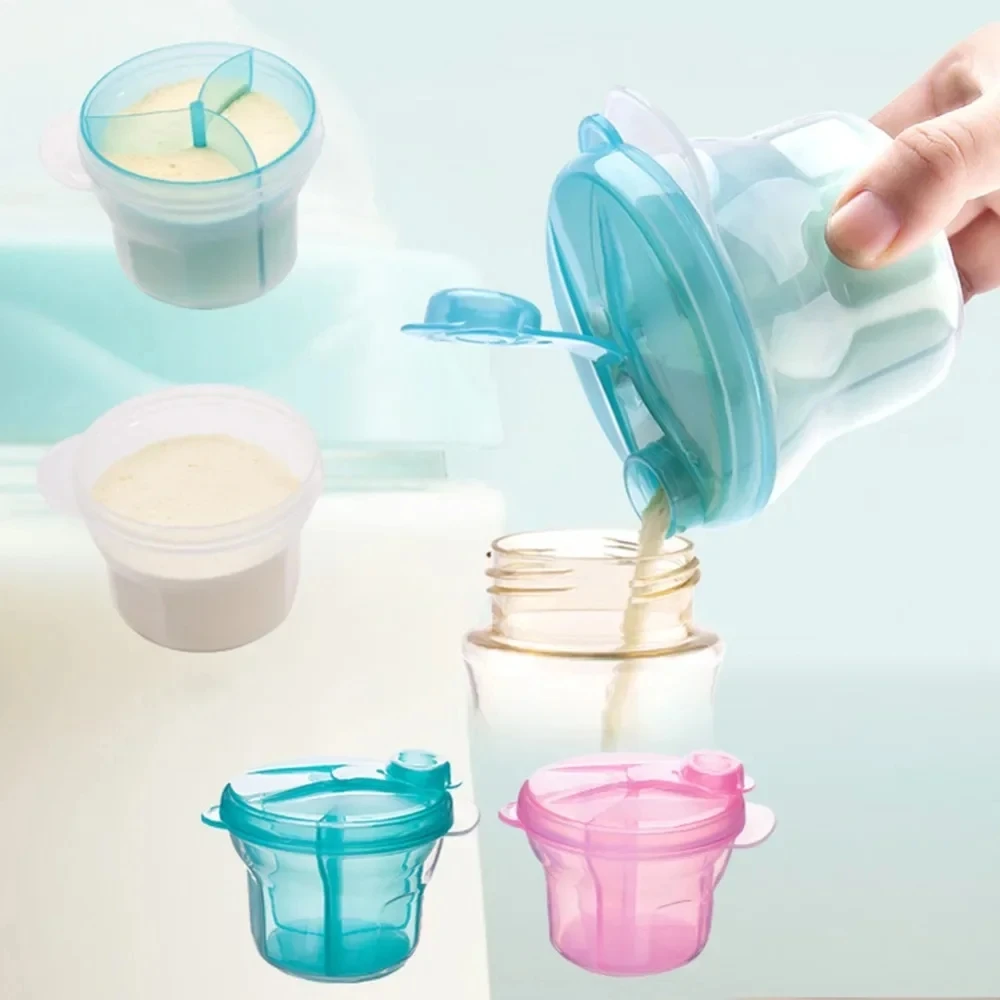 Baby Food Storage Boxs 3-grid  - огляд і ціна Formula Dispenser Portable