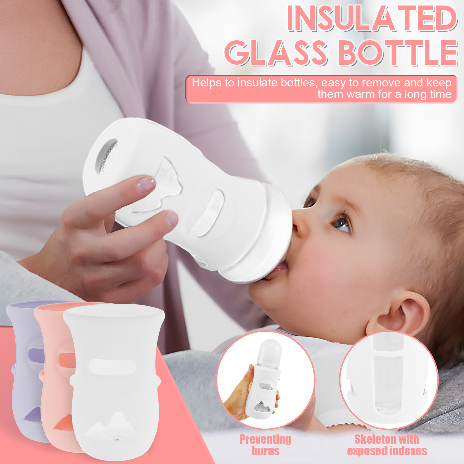 Silicone Sleeves Silicone Baby - огляд і ціна Baby Food Storage