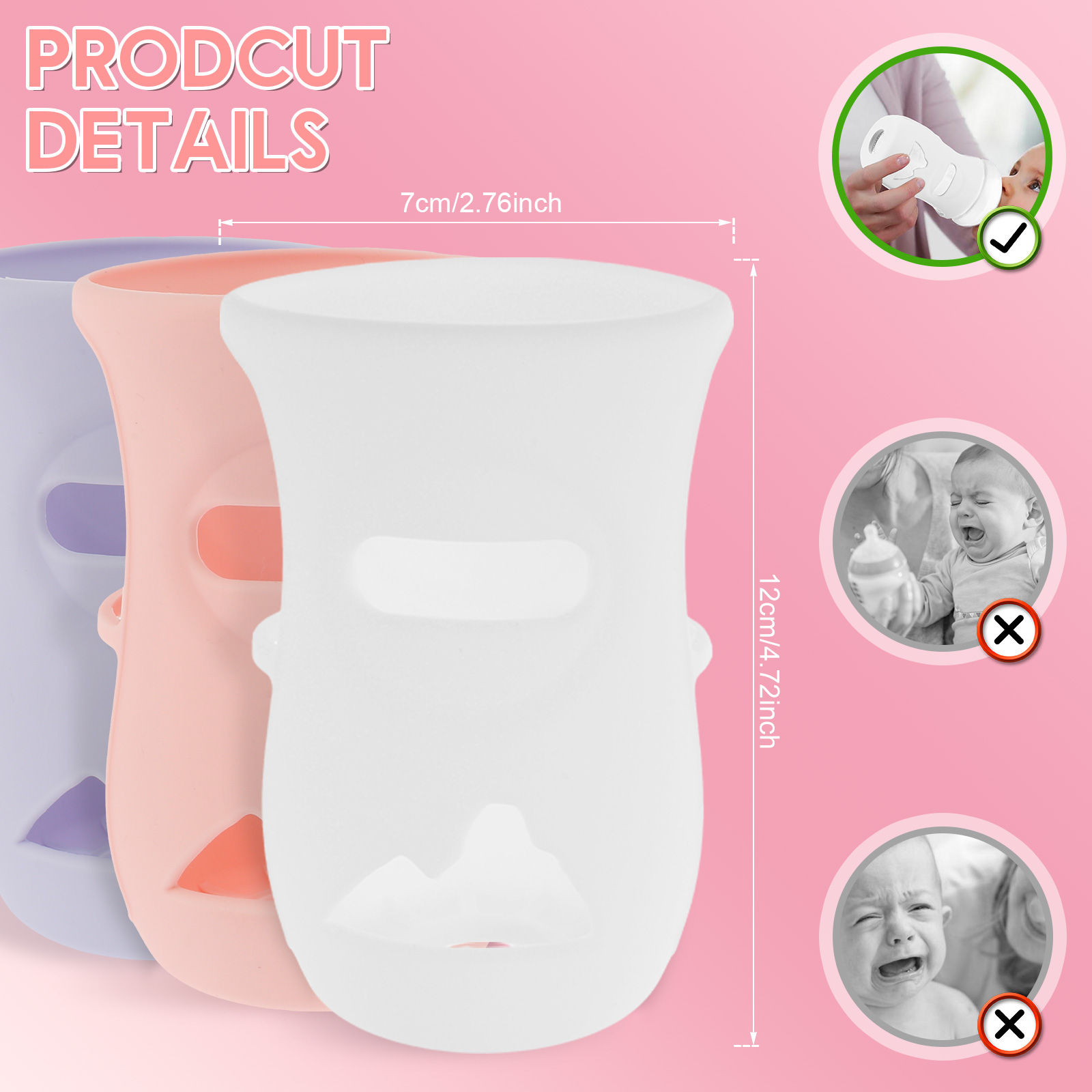 Silicone Sleeves Silicone Baby - огляд і ціна Baby Food Storage