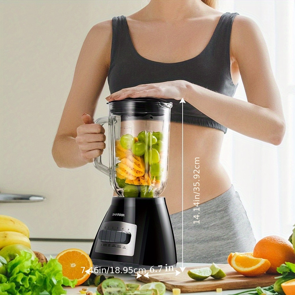 Smoothie Blender with 52 oz Gl - огляд і ціна Baby Food Glass Jars