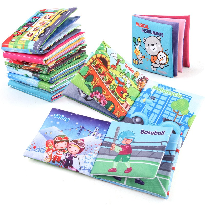 Infant Early Education Cloth B - огляд і ціна Baby Food Book