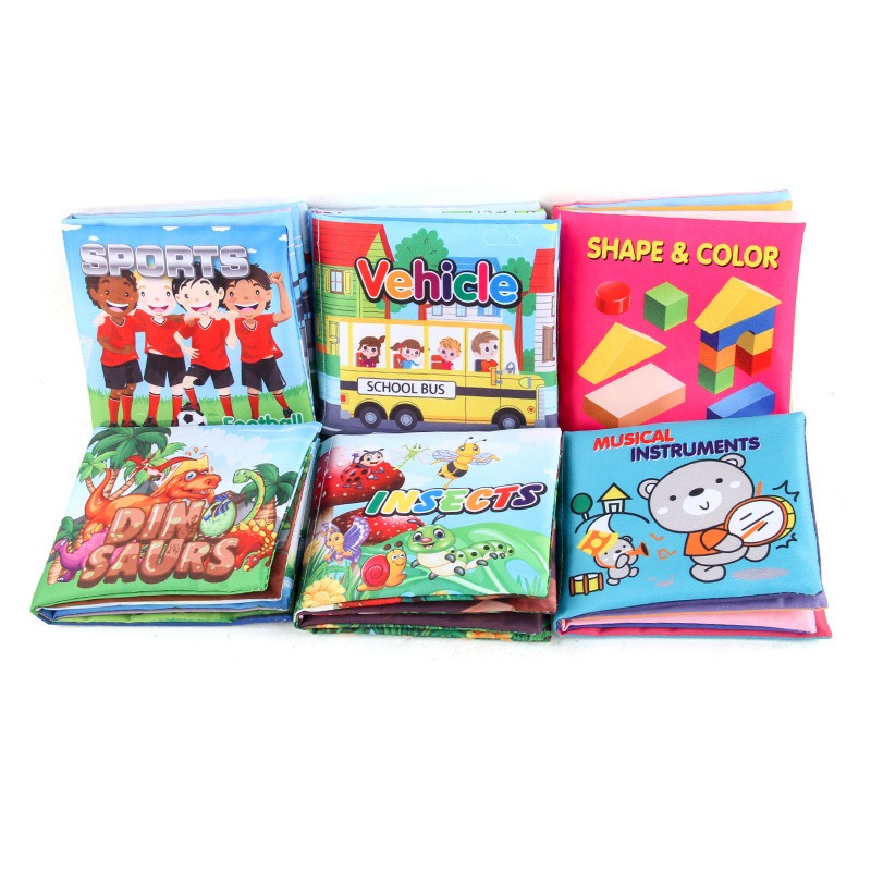 Infant Early Education Cloth B - огляд і ціна Baby Food Book