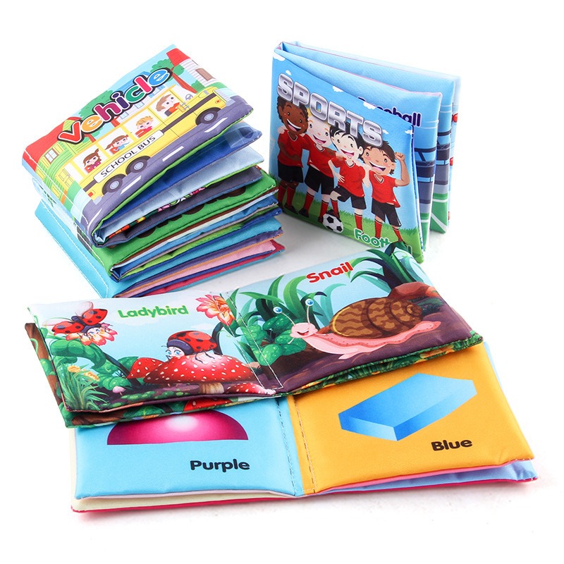 Infant Early Education Cloth B - огляд і ціна Baby Food Book