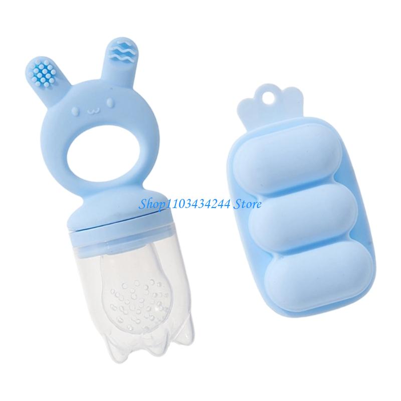 Silicone Baby Teether Feeder w - огляд і ціна Baby Food Freezer Tray