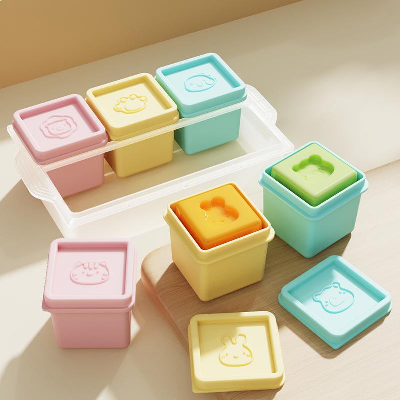New 6-Pack Silicone Ice Cube T - огляд і ціна Baby Food Freezer Tray